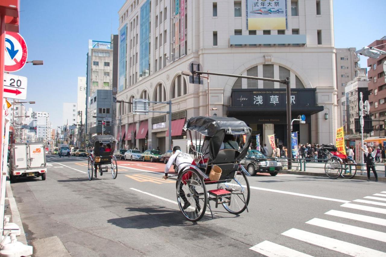 טוקיו Ikidane Residential Hotel Asakusabashi מראה חיצוני תמונה